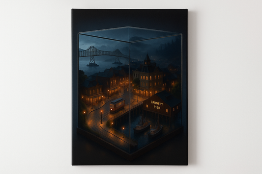 City in a Glass Box