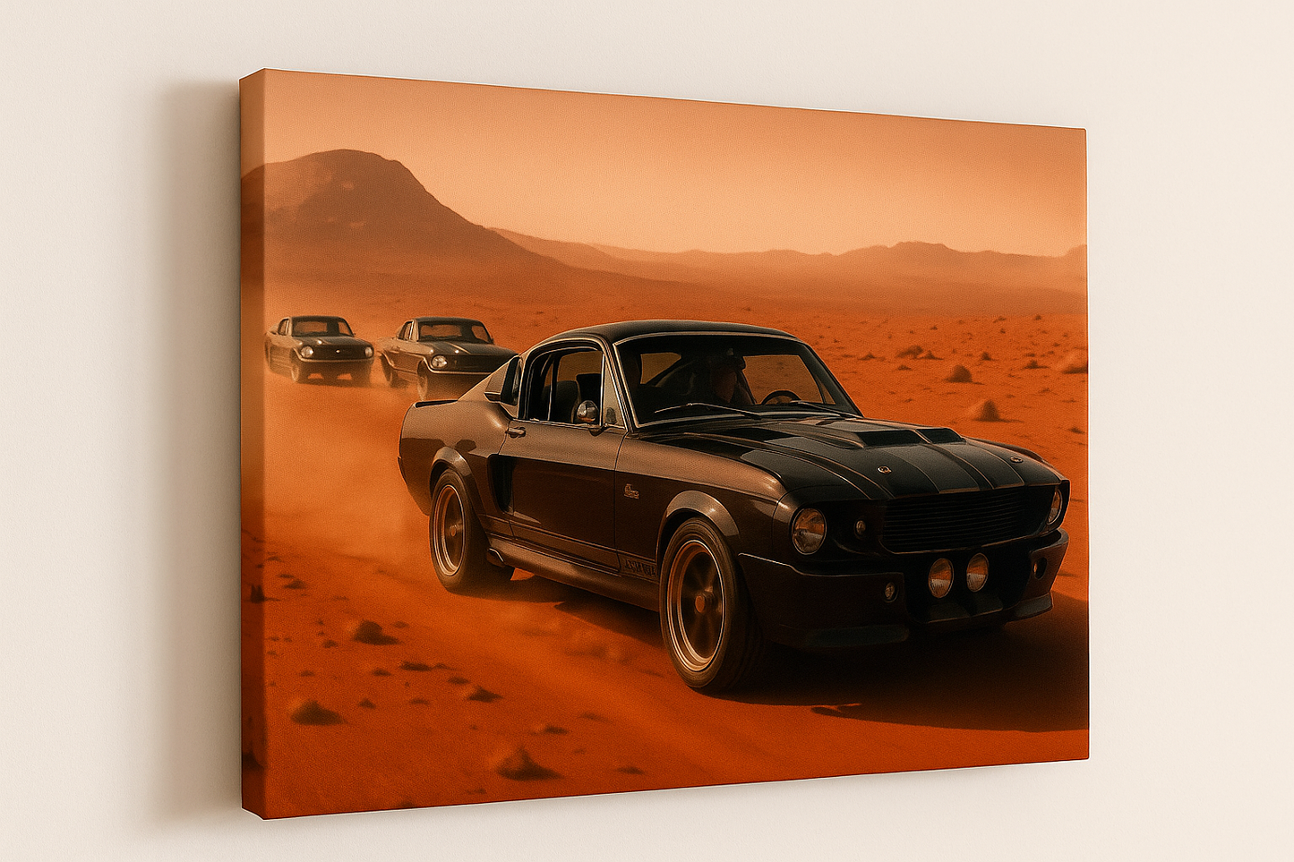 Mustang on Mars